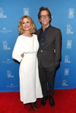 Kyra Sedgwick and Kevin Bacon at 9th Annual Napa Valley Film Festival